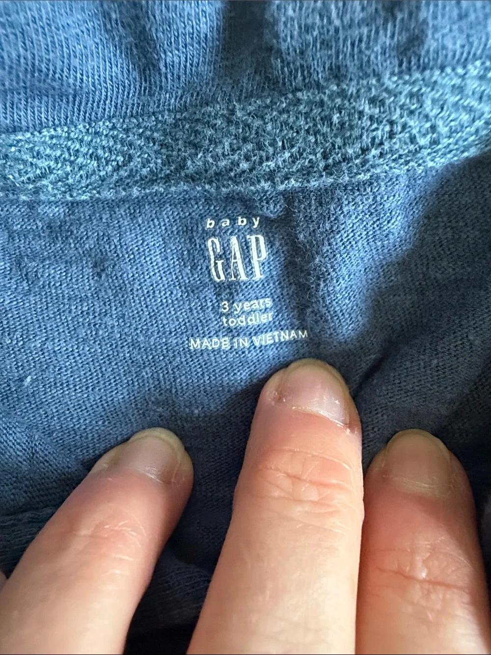 Baby Gap Navy Long-Sleeve Polo Shirt for Kids